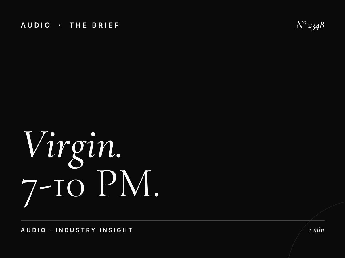 Virgin Radio Evening Advertising: 7-10 PM Prime Night Strategy
