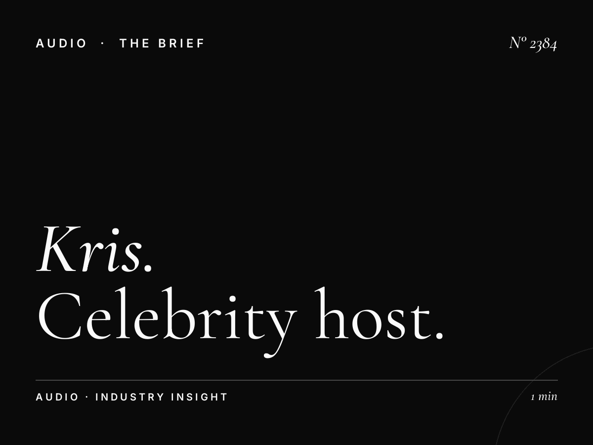 Kris Fade Virgin Radio: Celebrity Host Show Advertising