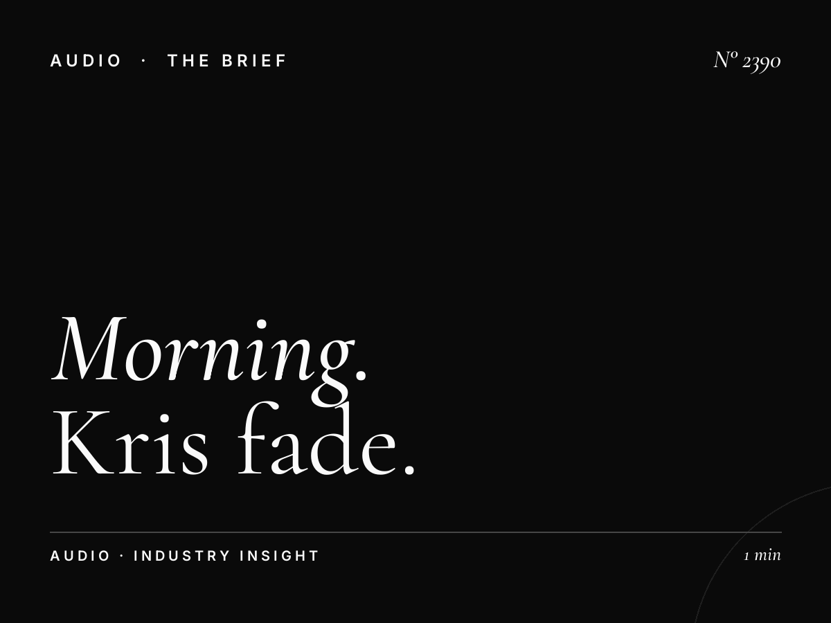 Morning Drive Virgin Radio: Kris Fade Show 6-10 AM Advertising Strategy