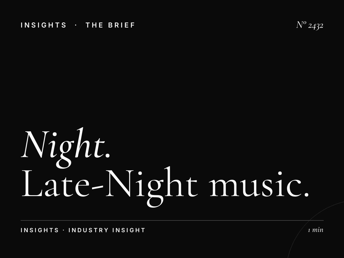 The Night Shift Dubai Eye: Late-Night Music Chill Program 8 PM-12 AM