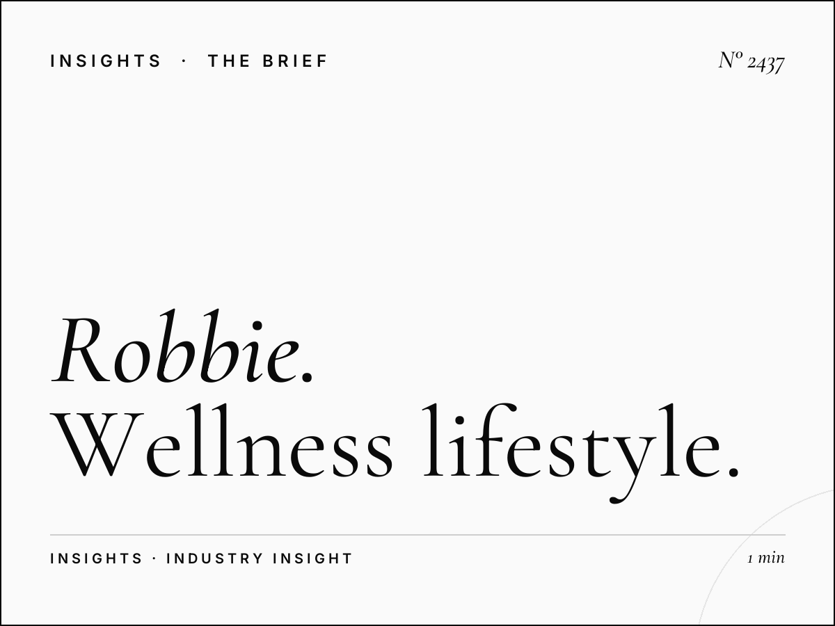 Robbie Greenfield Dubai Eye: Wellness Lifestyle Reboot Show Sponsorship