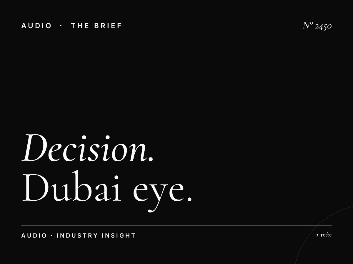 Decision Makers Radio Dubai: Dubai Eye Executive Listener Targeting