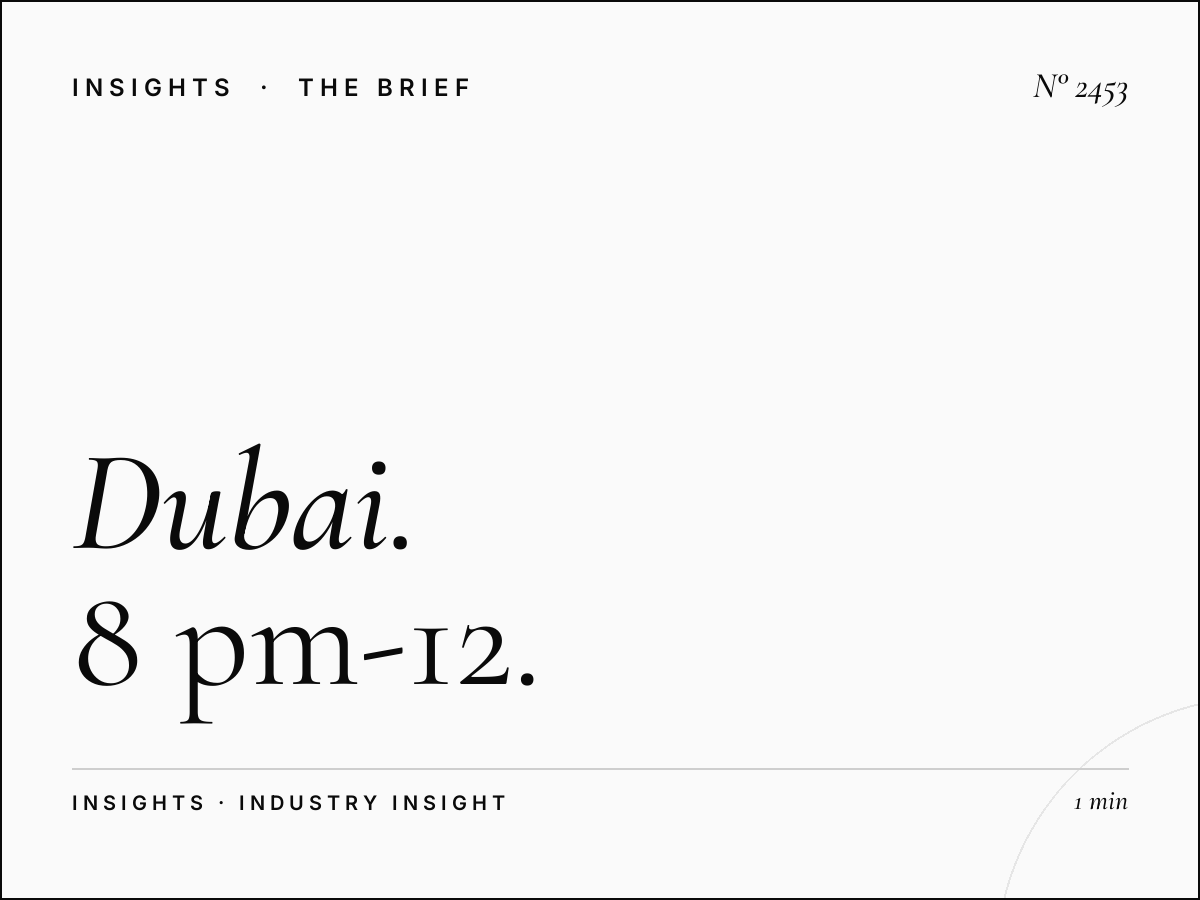 Dubai Eye Evening Advertising: 8 PM-12 AM Music Block Strategy