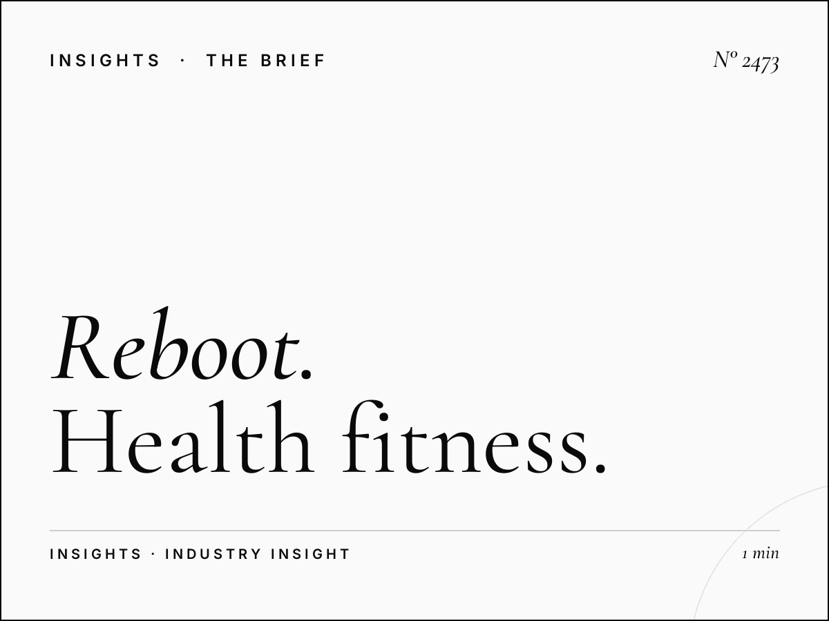 The Reboot Advertising Package: Health Fitness Show Bundle