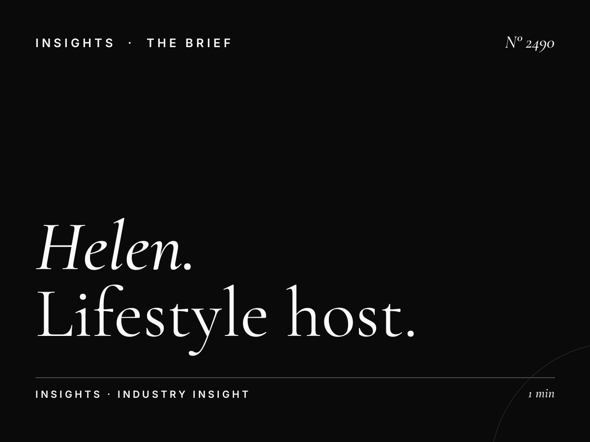 Helen Farmer Dubai Eye: Lifestyle Host Programming Sponsorship