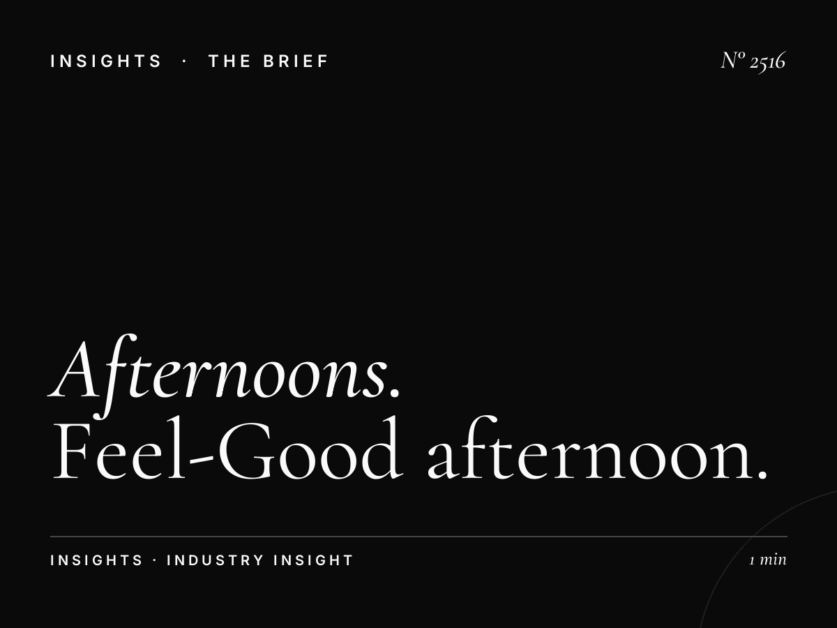 Afternoons with George Ryan: Feel-Good Afternoon Show 1-4 PM Advertising