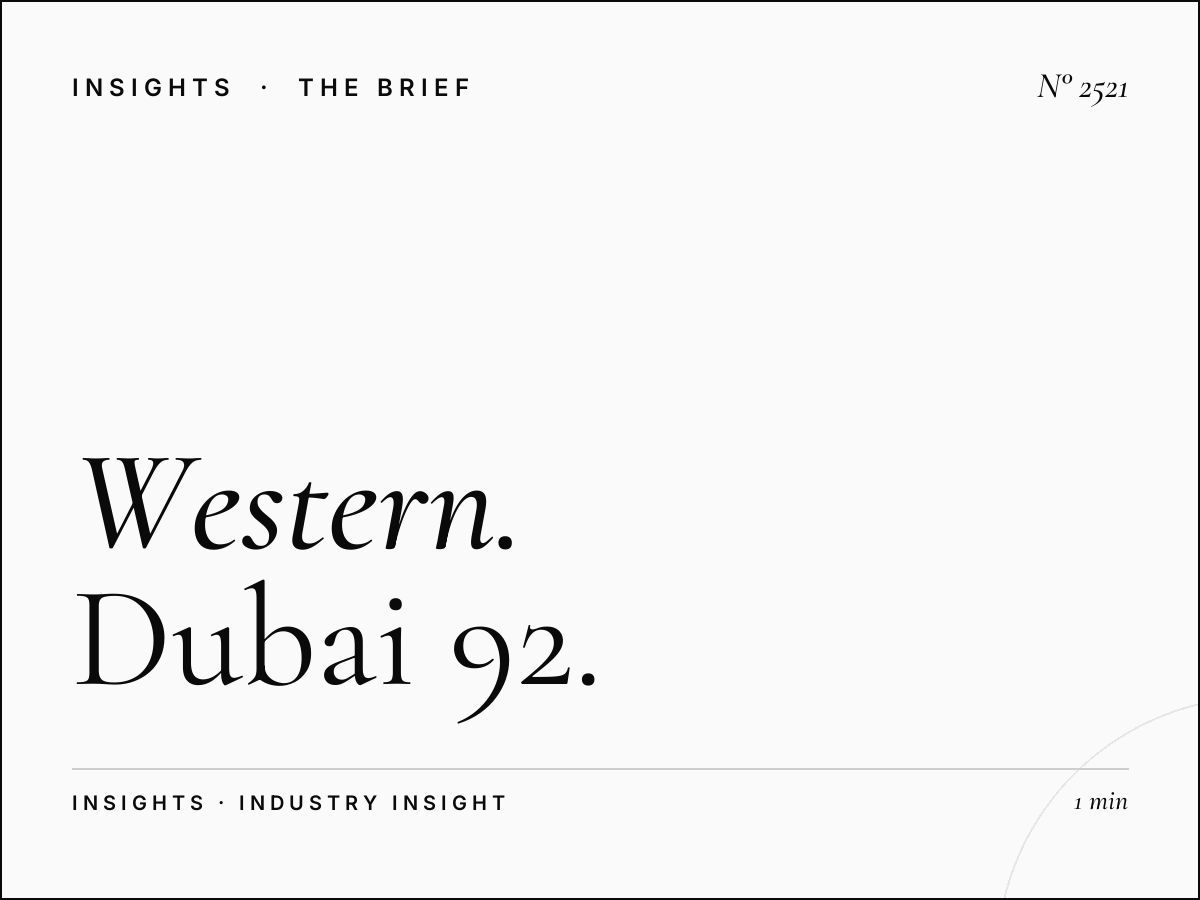 Western Expats Dubai: Dubai 92 International Community Targeting