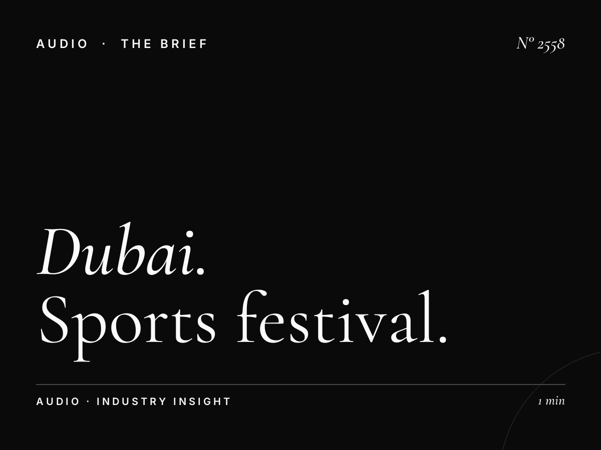 Dubai 7s Radio Coverage: Sports Festival Event Advertising