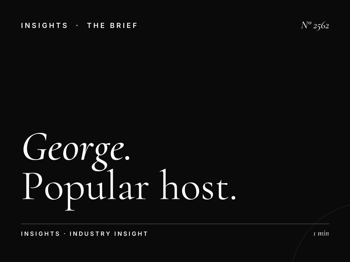 George Ryan Dubai 92: Popular Host Afternoon Show Sponsorship