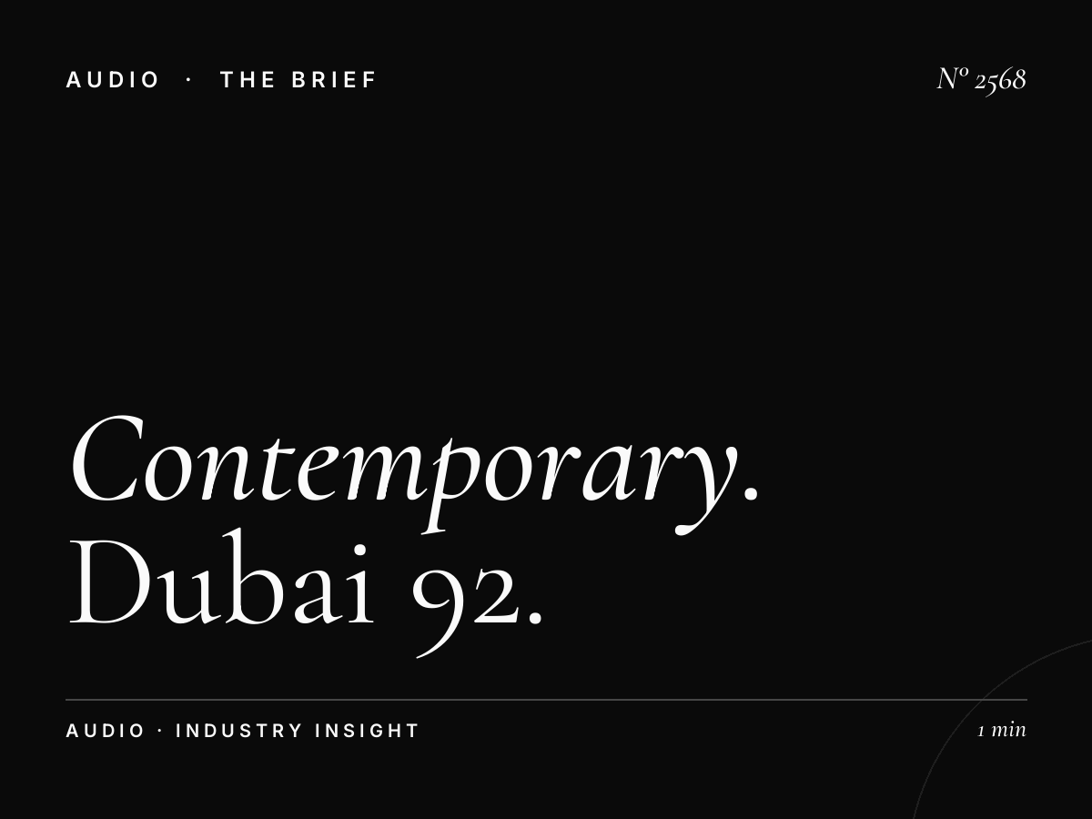 Contemporary Hit Radio Dubai: Dubai 92 Music Format Advertising