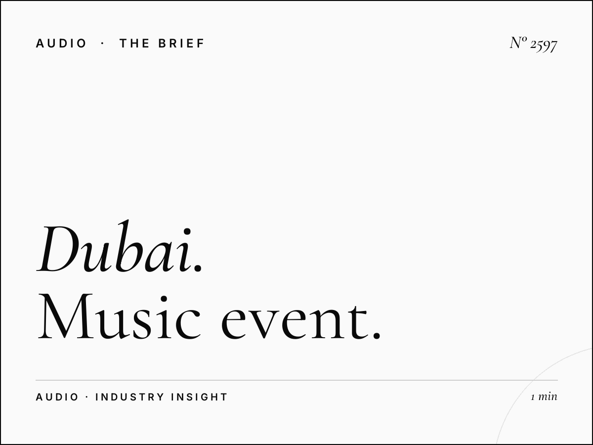 Dubai 92 Concerts: Music Event Radio Partner Marketing