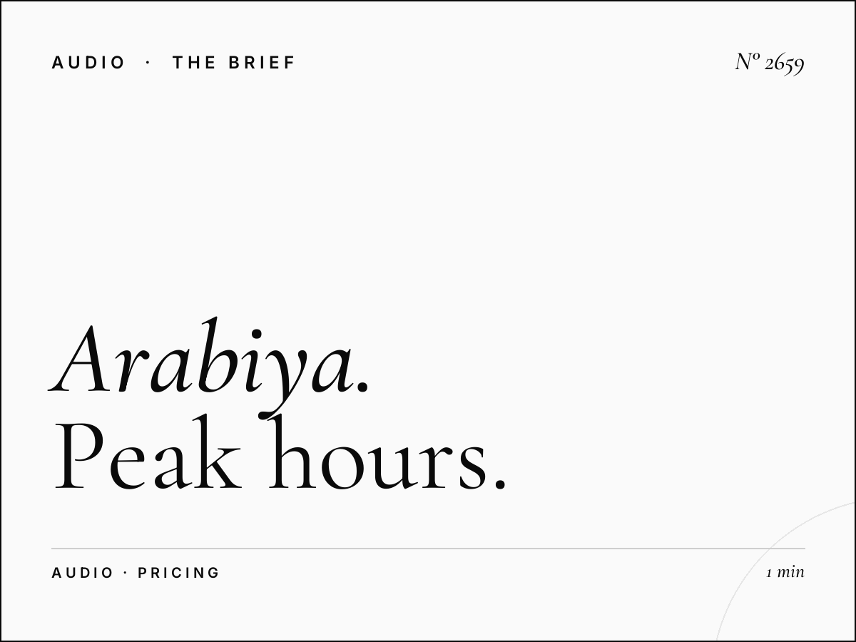 Al Arabiya 99 Drive-Time Rates: Peak Hours Arabic Radio Pricing