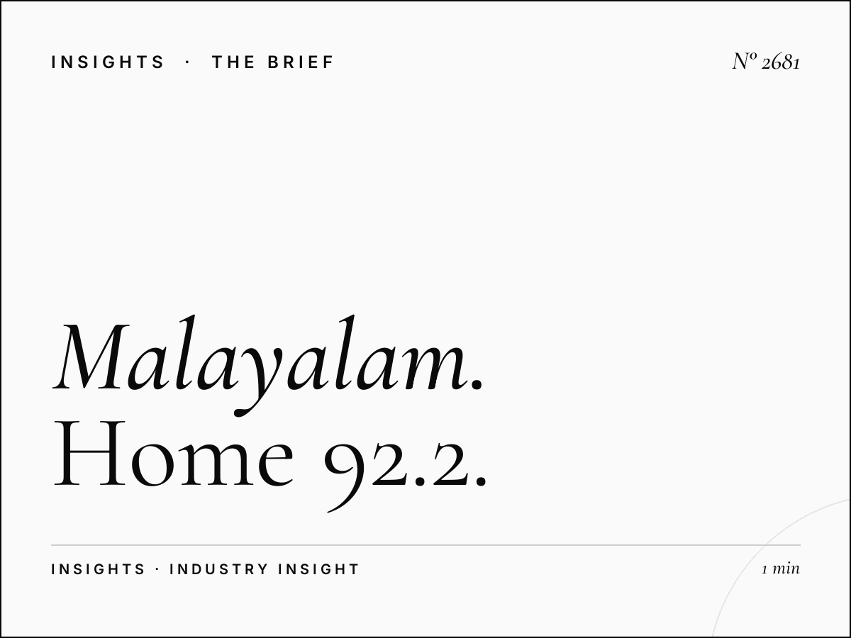 Malayalam Audience UAE: Home 92.2 Kerala Community Targeting