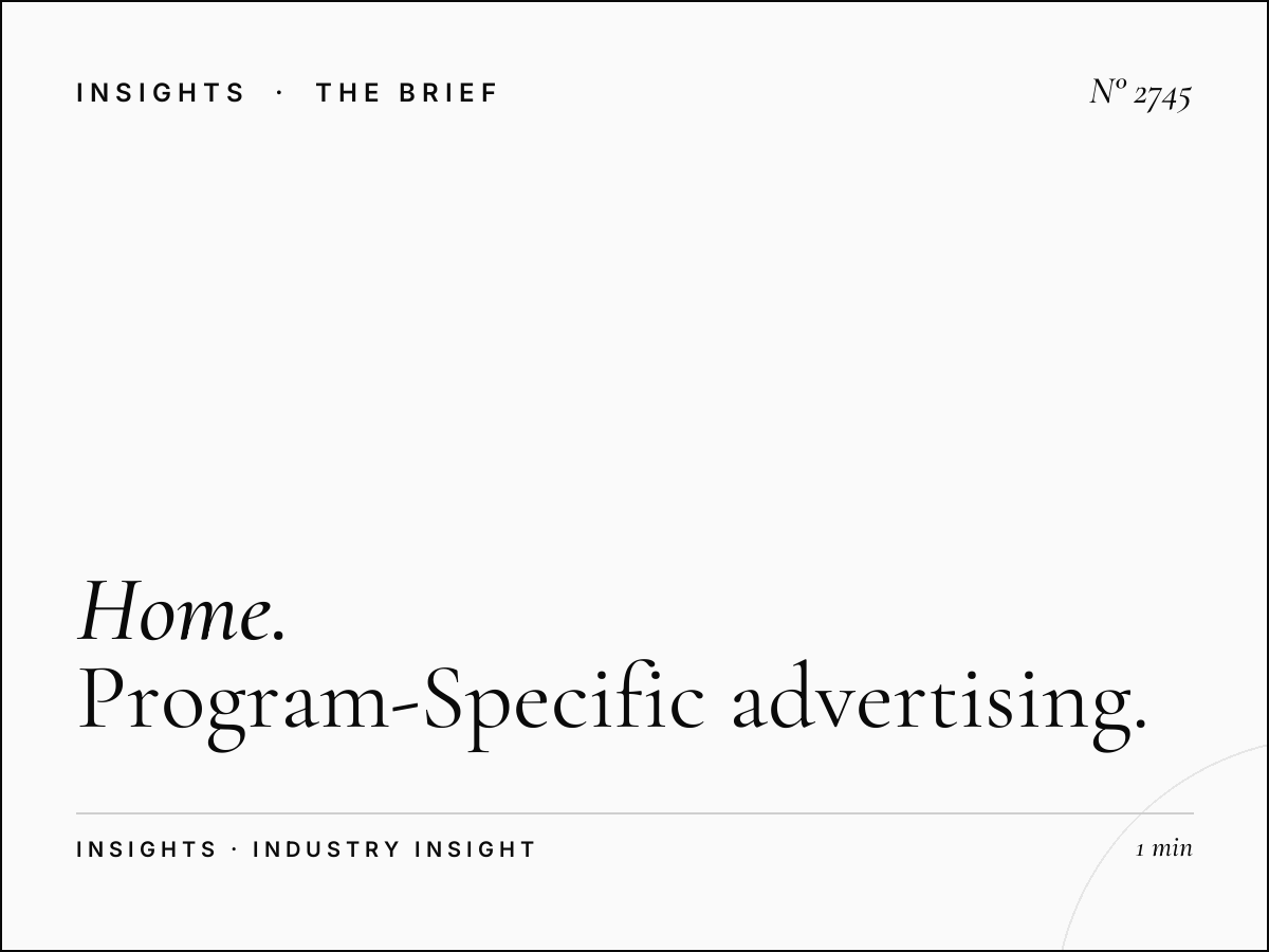 Home 92.2 Show Packages: Program-Specific Advertising Bundles