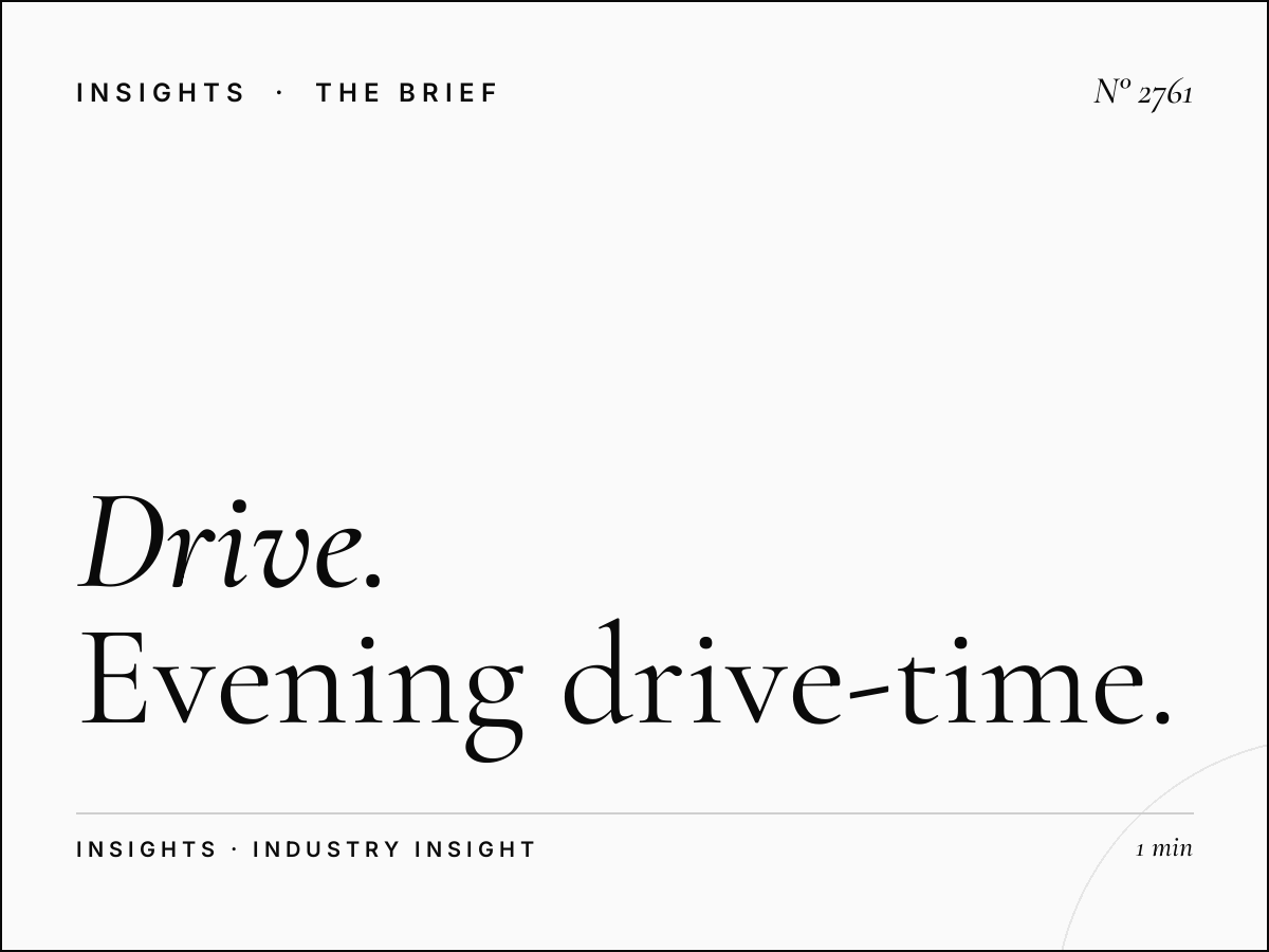 Drive with Home Package: Evening Drive-Time Show Bundle