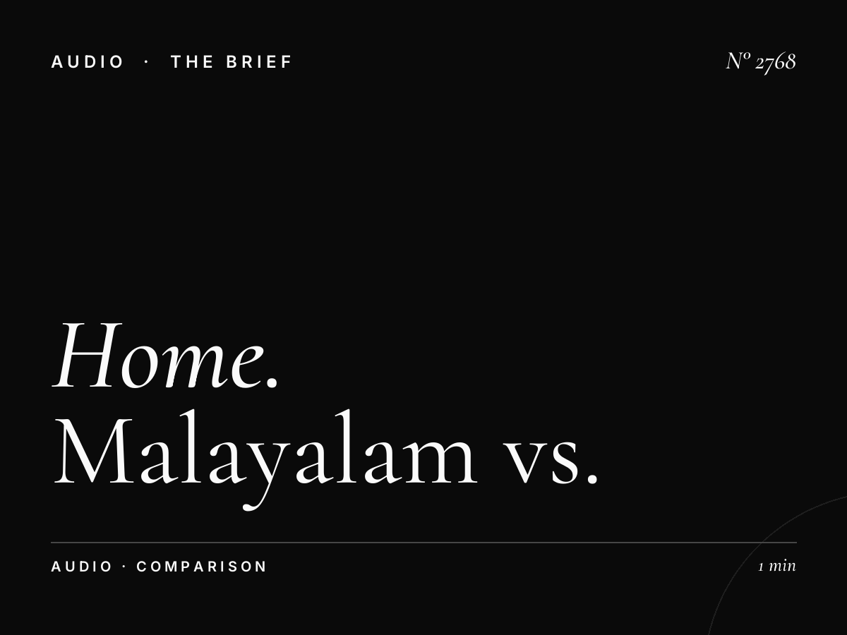 Home 92.2 vs Radio Asia: Malayalam vs Multi-Indian Language Radio