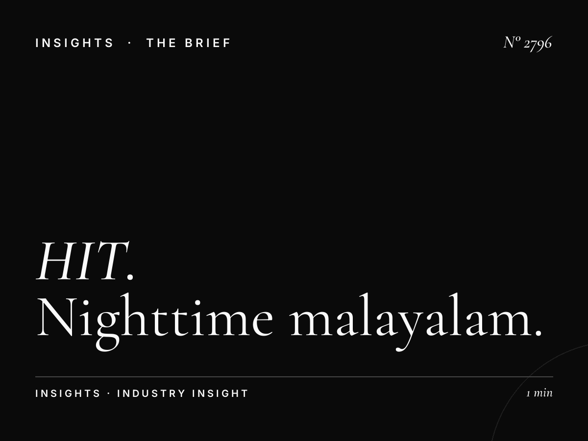 HIT On Nights: Nighttime Malayalam Slow Hits 8 PM-12 AM Advertising