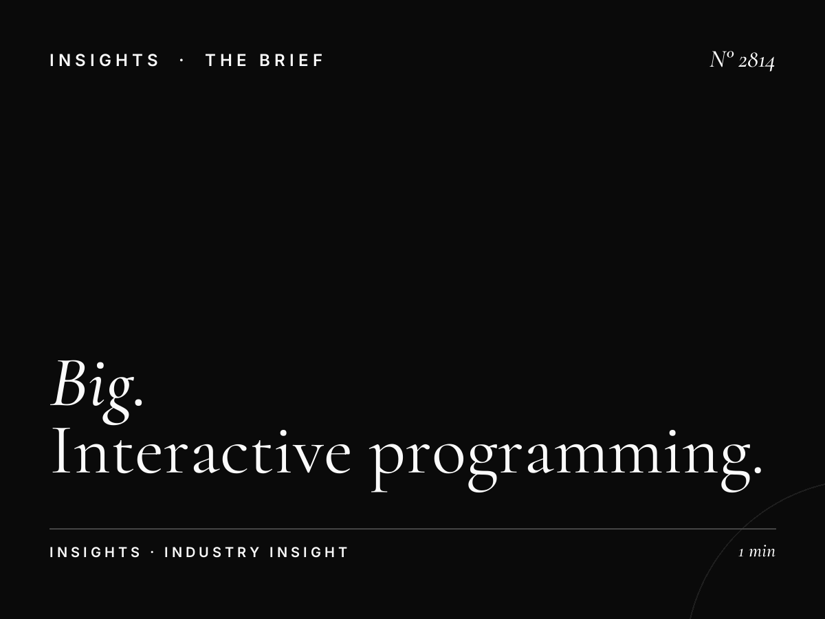 Big Request Show Package: Interactive Programming Bundle