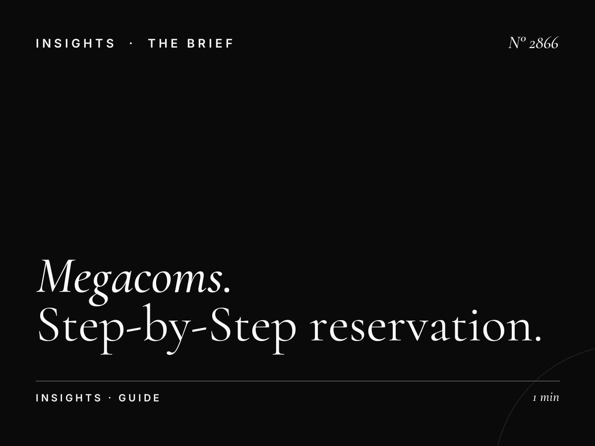 Megacoms Booking Abu Dhabi: Step-by-Step Reservation Guide