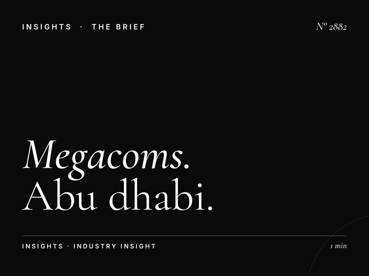 Megacoms Target Audience: Abu Dhabi Highway Traveler Demographics