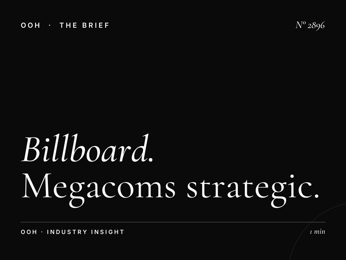 Billboard Campaign Abu Dhabi: Megacoms Strategic Planning