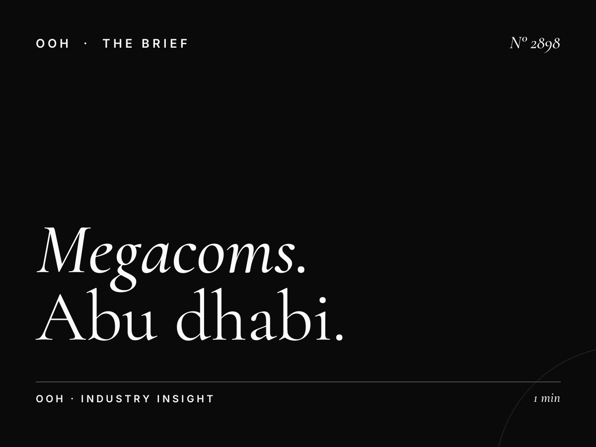 Megacoms Journey Mapping: Abu Dhabi Traveler Billboard Exposure