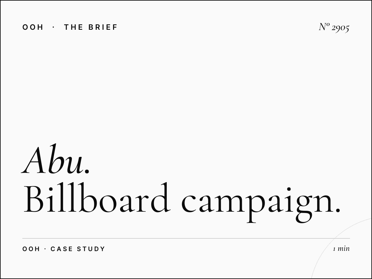 Abu Dhabi Megacoms Success Stories: Billboard Campaign Case Studies