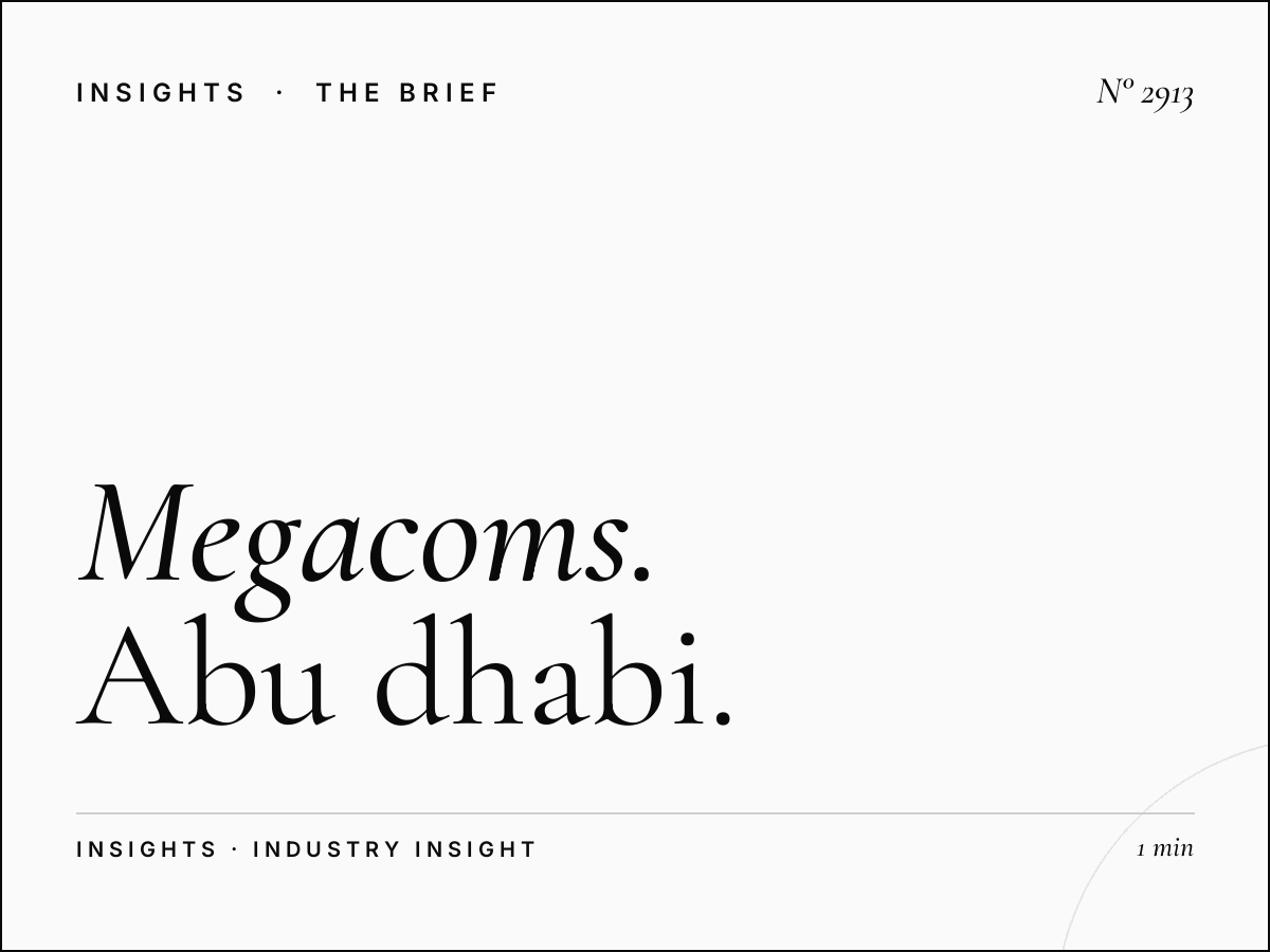 Megacoms Local Advertising: Abu Dhabi Resident Targeting