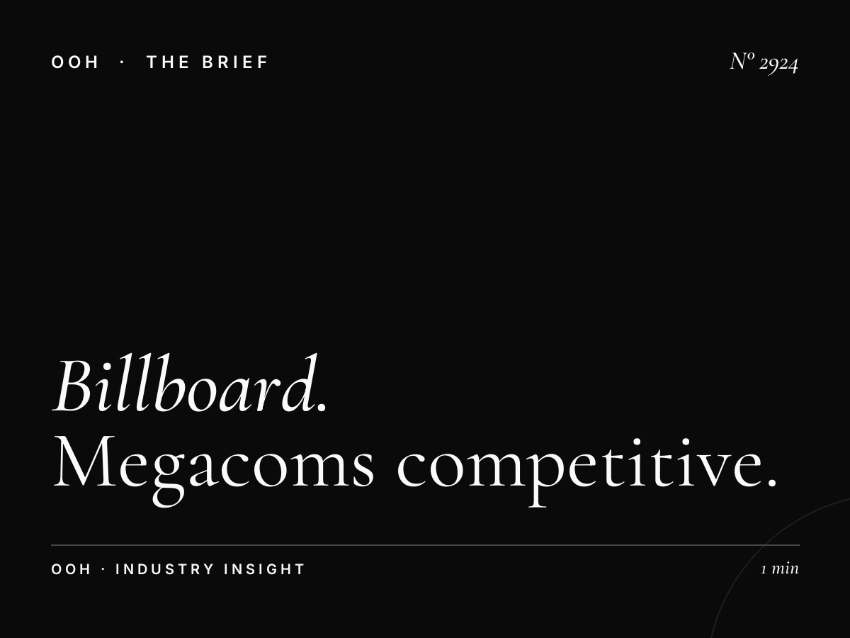 Billboard Market Abu Dhabi: Megacoms Competitive Positioning