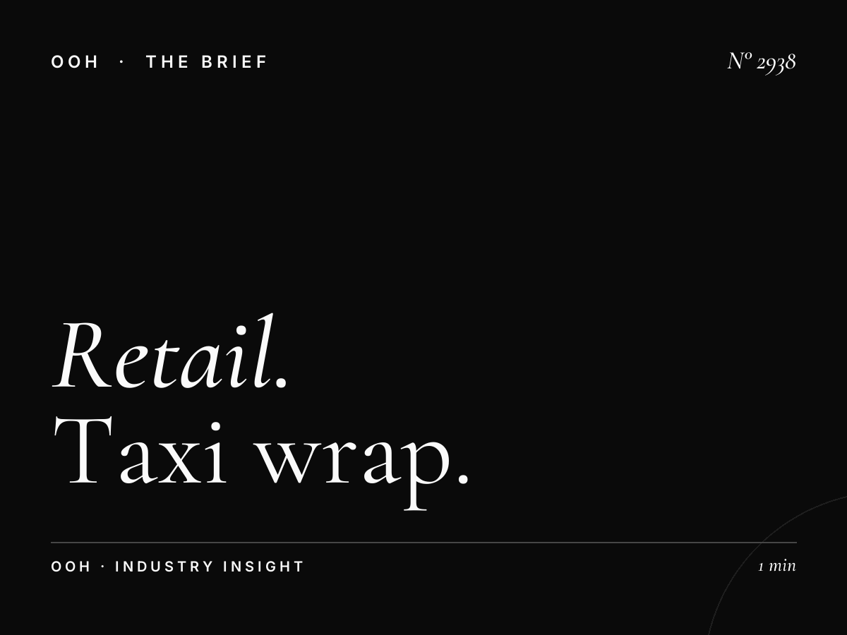Retail Brands Abu Dhabi: Taxi Wrap Shopping Center Advertising