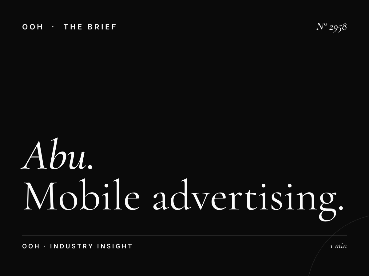 Abu Dhabi Taxi Wraps Campaign Strategy: Mobile Advertising Planning