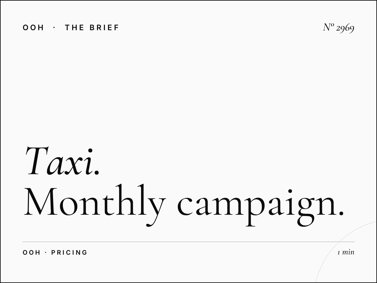 Taxi Wrap Rates Abu Dhabi: Monthly Campaign Pricing Breakdown