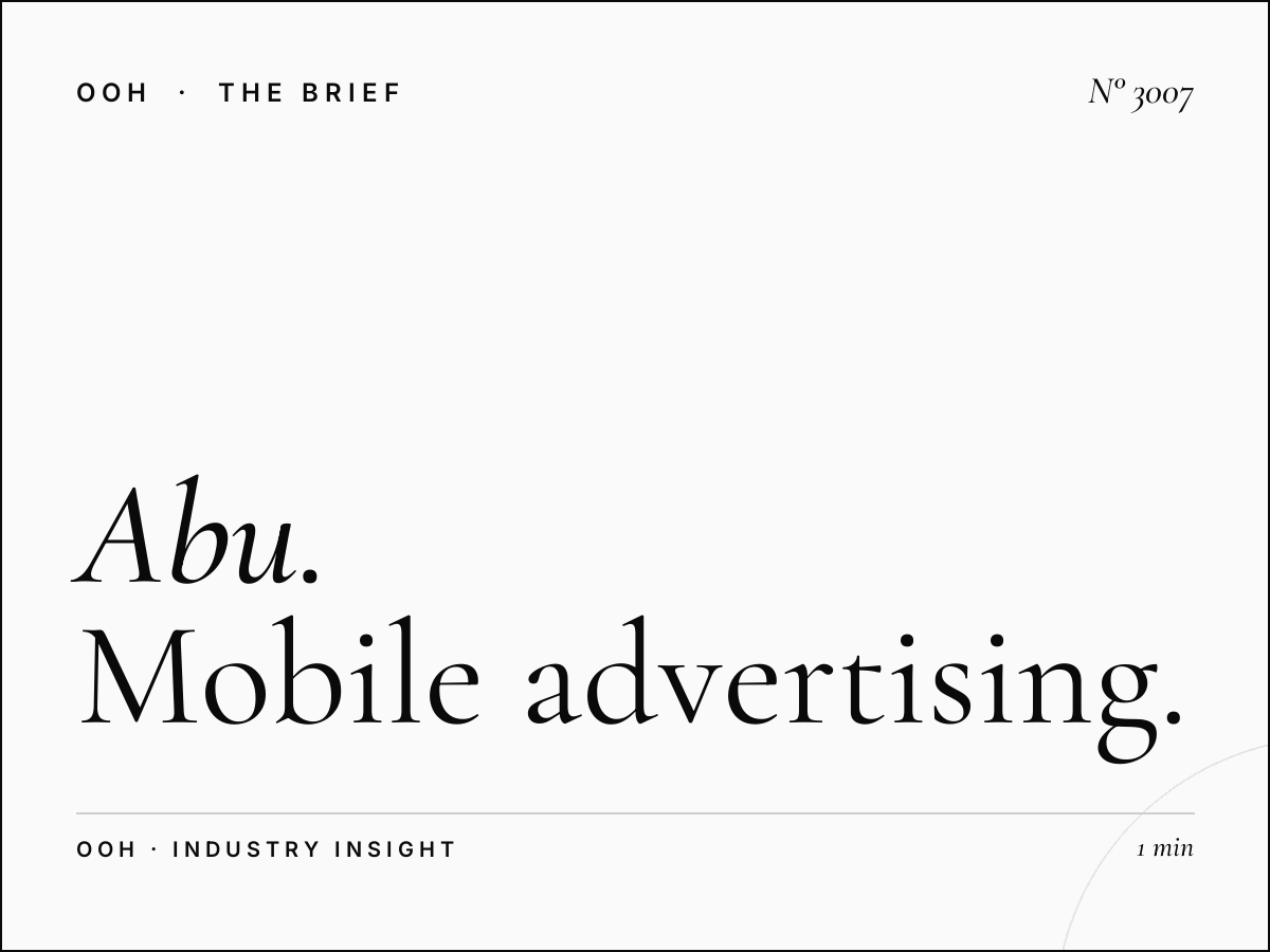 Abu Dhabi Taxi Wraps ROI: Mobile Advertising Performance Measurement