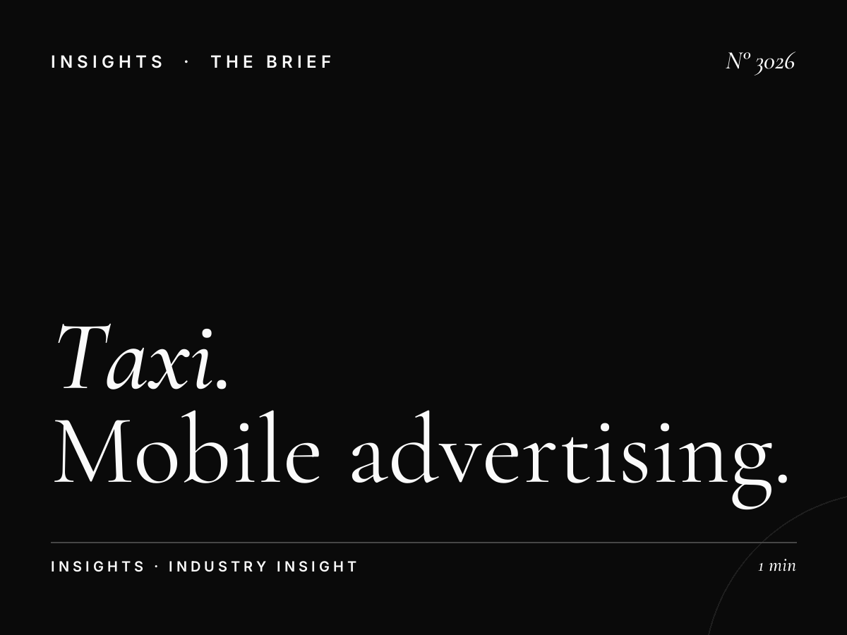Taxi Route Tracking Abu Dhabi: Mobile Advertising Analytics