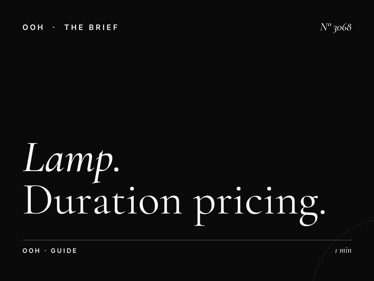 Lamp Post Monthly Rates Al Ain: Duration Pricing Guide