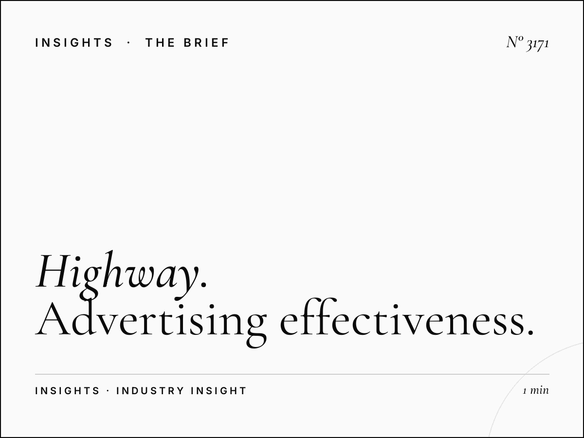 Highway Visibility Al Ittihad Road: Advertising Effectiveness