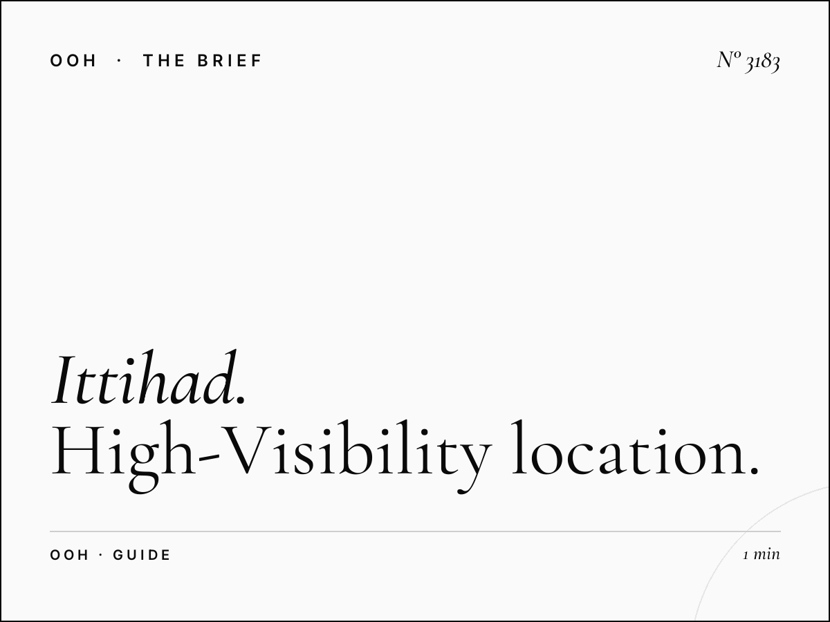 Al Ittihad Road Billboard Spots: High-Visibility Location Guide