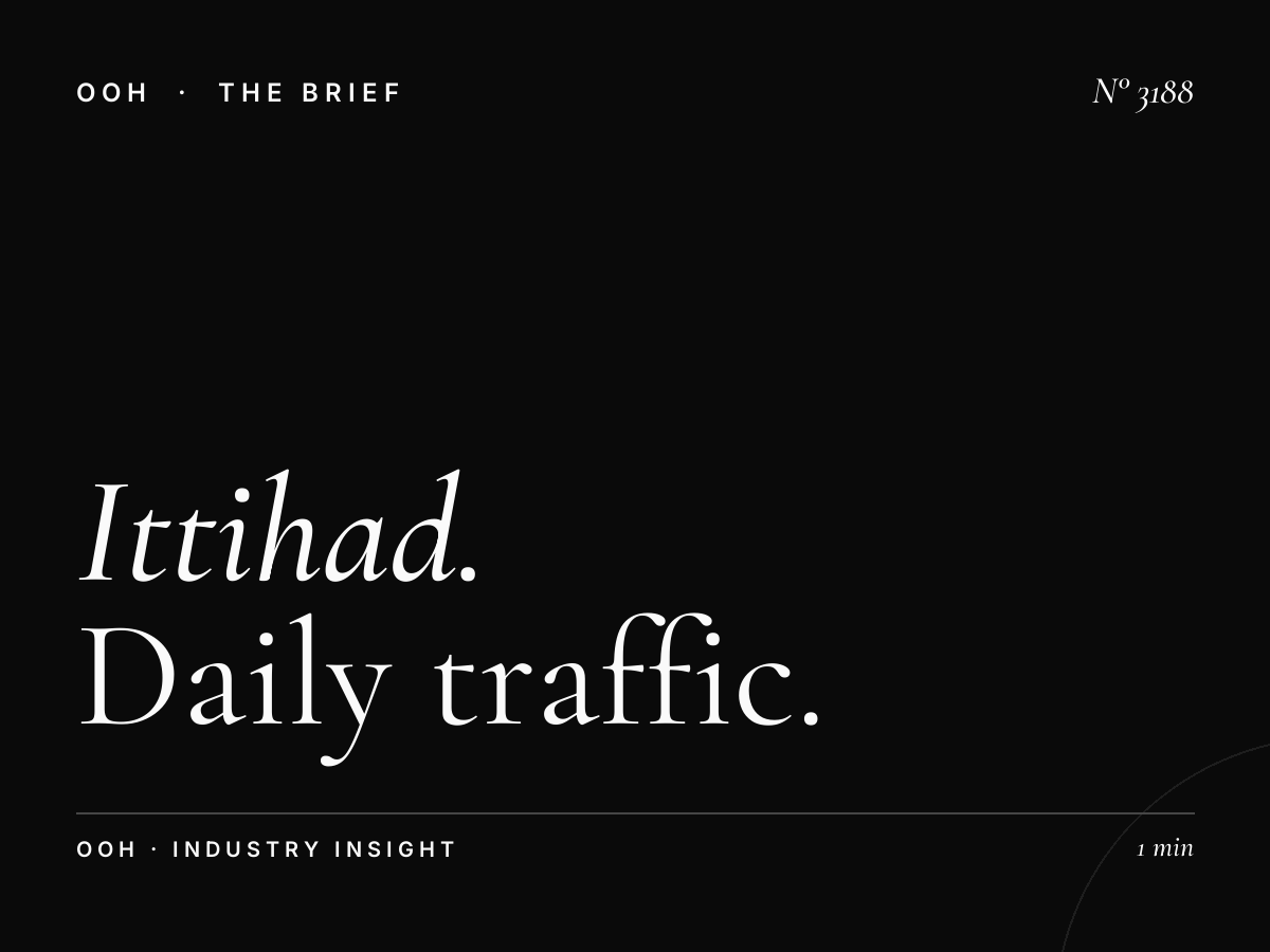 Al Ittihad Road Hoarding Reach: Daily Traffic Impressions Analysis
