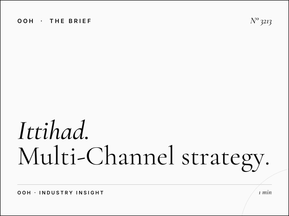 Al Ittihad Road Hoarding Integration: Multi-Channel Strategy
