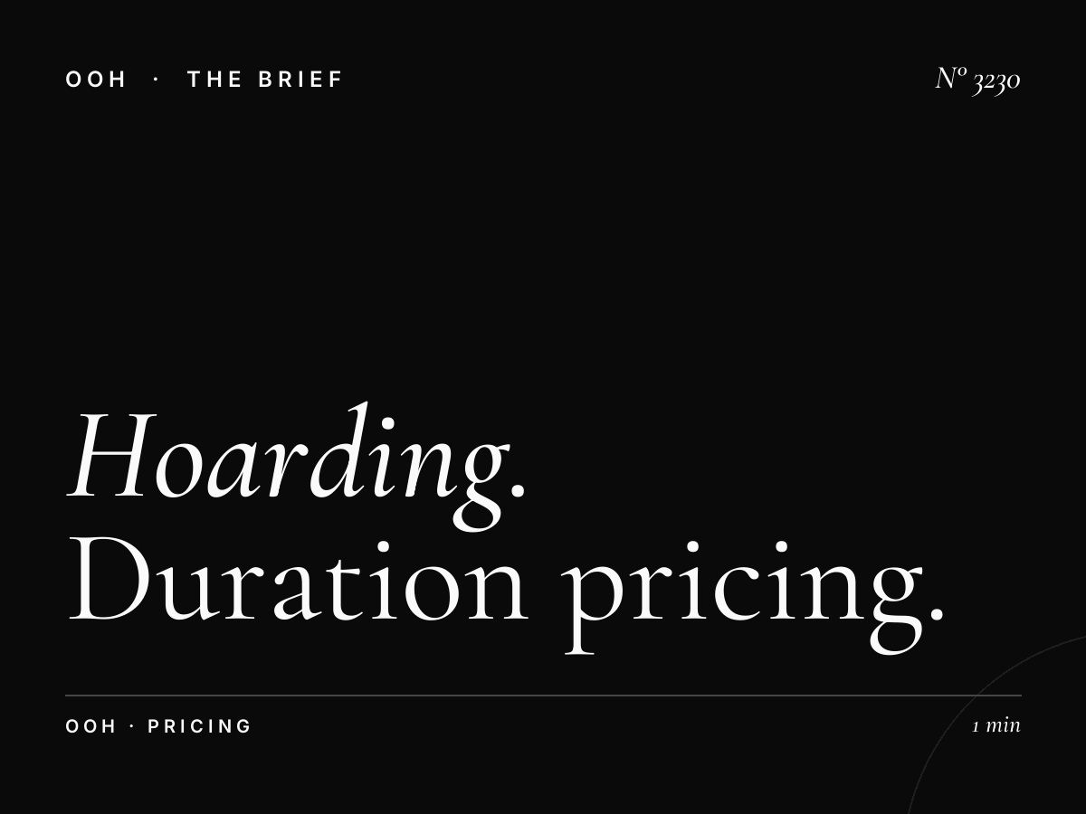 Hoarding Monthly Rates Al Ittihad Road: Duration Pricing
