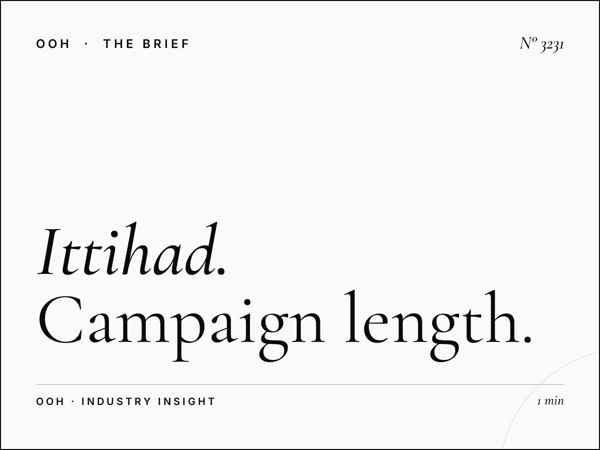 Al Ittihad Road Hoarding Duration: Campaign Length Options