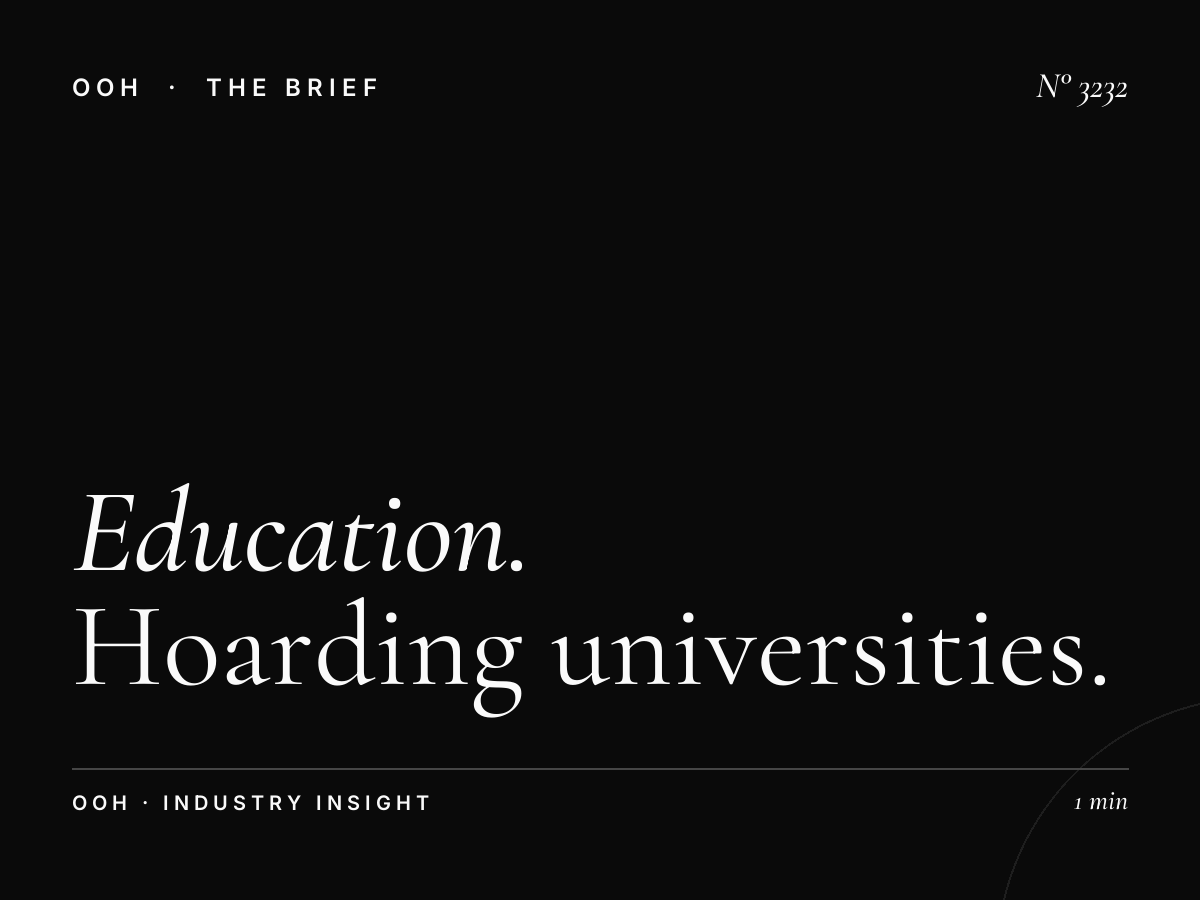 Education Services Al Ittihad Road: Hoarding Universities Billboard