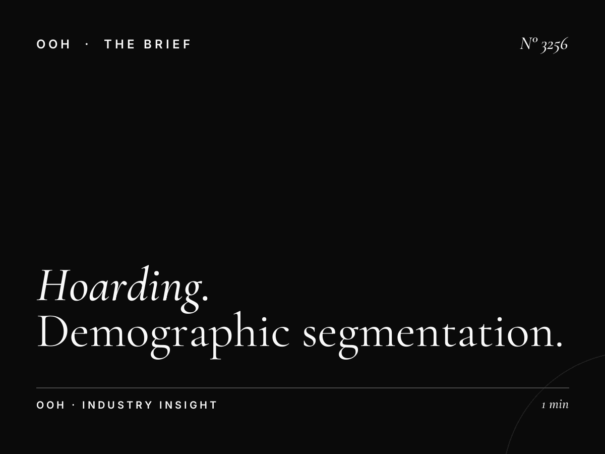Hoarding Expat Audience Al Ittihad Road: Demographic Segmentation
