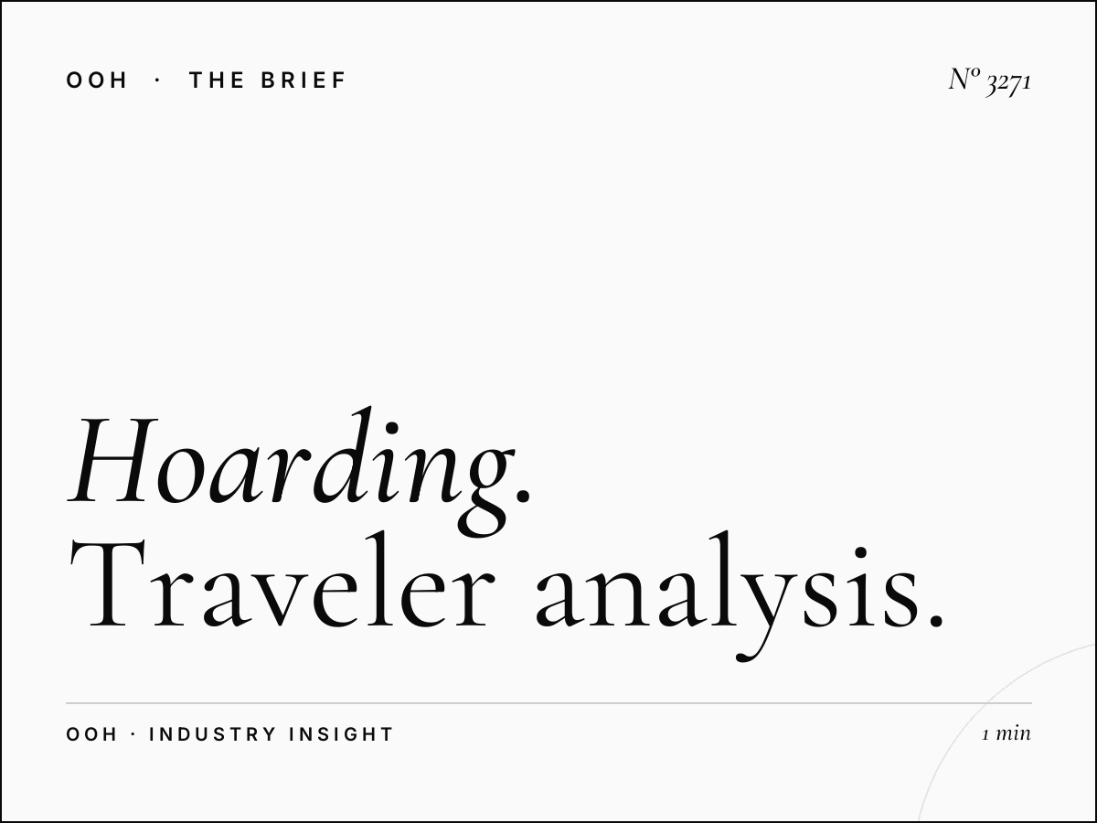 Hoarding Audience Profile Al Ittihad Road: Traveler Analysis