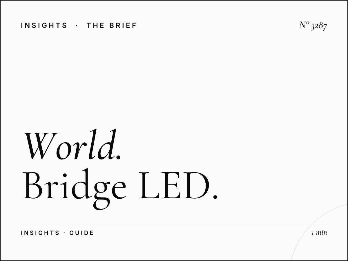 World Trade Center SZR Digital Cost: Bridge LED Budget Guide