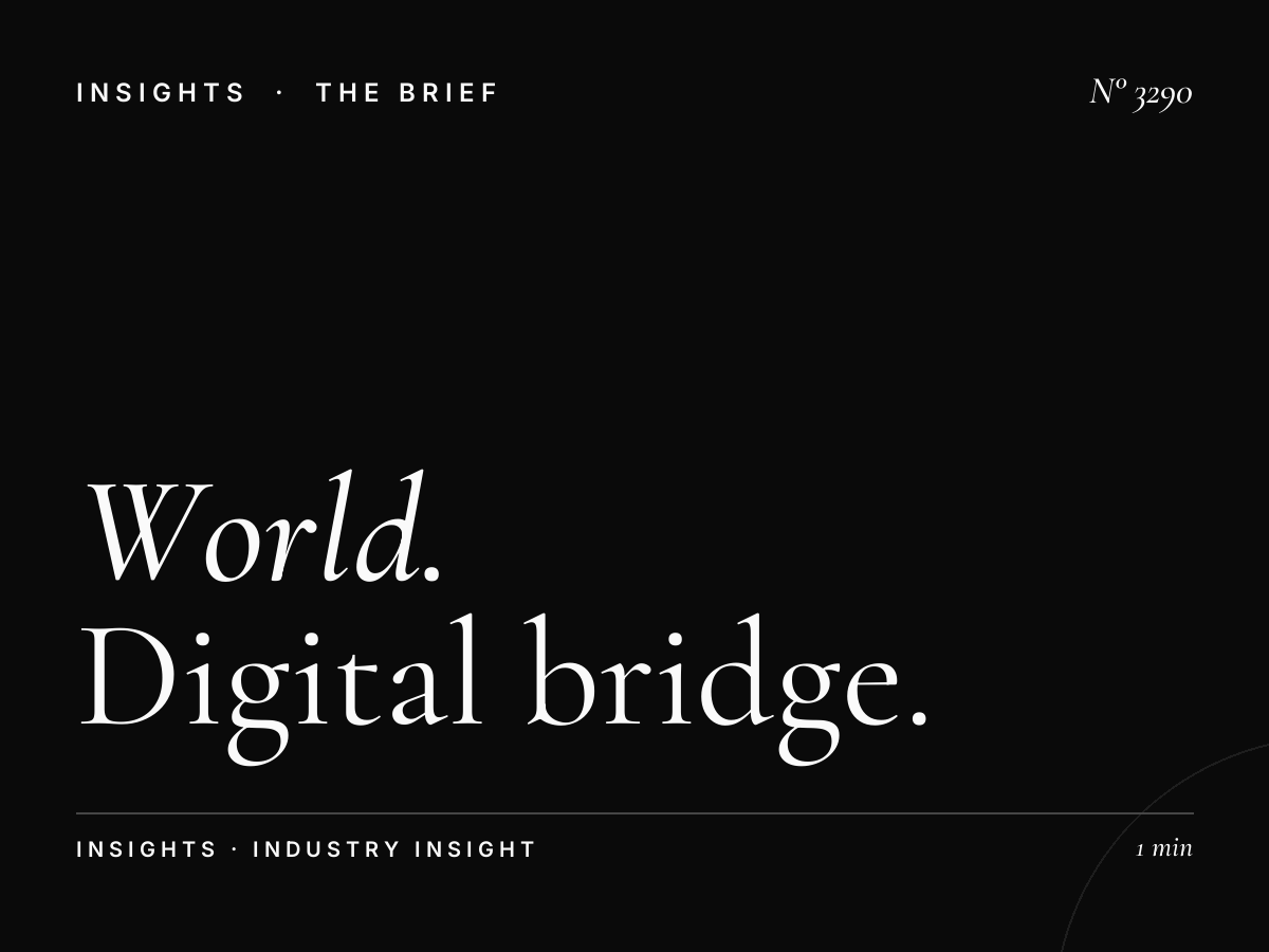 World Trade Center SZR Traffic: Digital Bridge Viewership