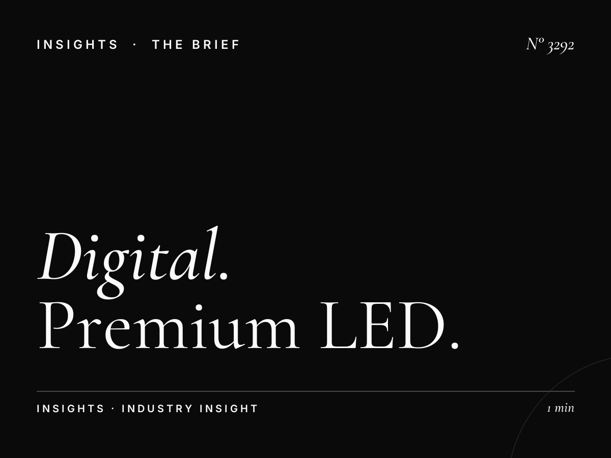 Digital Bridge Site SZR WTC: Premium LED Spot for Maximum Brand Impact