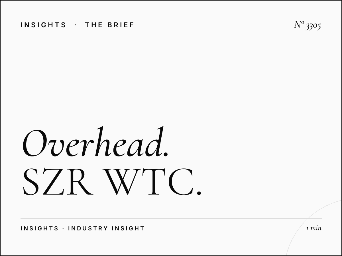 Overhead Digital Visibility: SZR WTC Bridge Effectiveness
