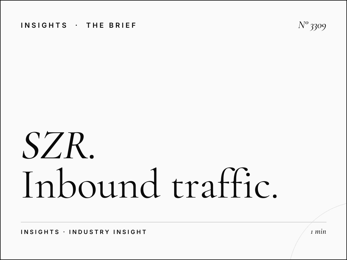 SZR Digital Bridge WTC Dubai Bound: Inbound Traffic Digital