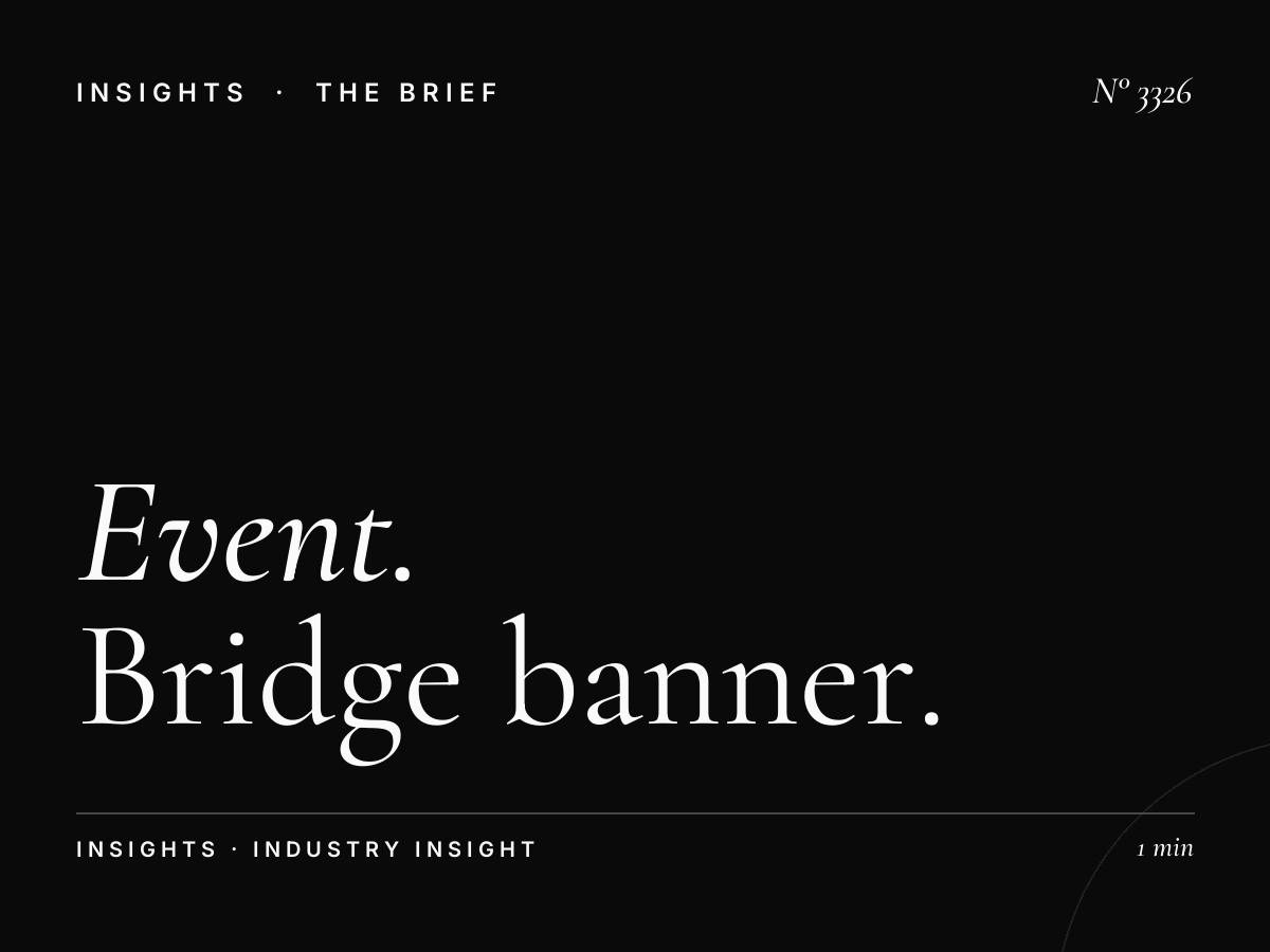 Event Advertising SZR Internet City: Bridge Banner Promotion